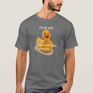 Camiseta MEDO Ducky de borracha!