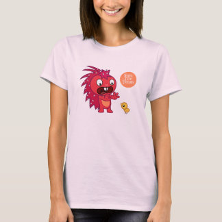 Camiseta Medo flocoso