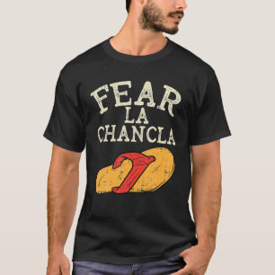 Camiseta Medo La Chancla Engraçado Cinco de Mayo Espanhol