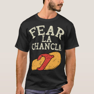 Camiseta Medo La Chancla Engraçado Cinco de Mayo Espanhol M