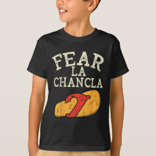 Camiseta Medo La Chancla Engraçado Cinco de Mayo Espanhol M