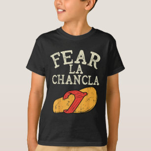 Camiseta Medo La Chancla Engraçado Cinco de Mayo Espanhol M