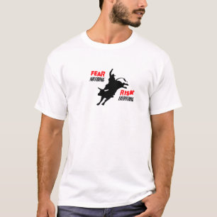 Camiseta Medo nada risco tudo