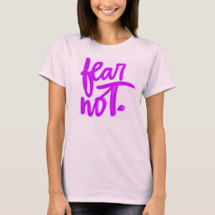 Camiseta Medo Não-Camisa