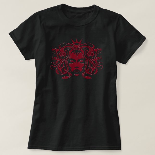Camiseta Medusa (Frente do Design)