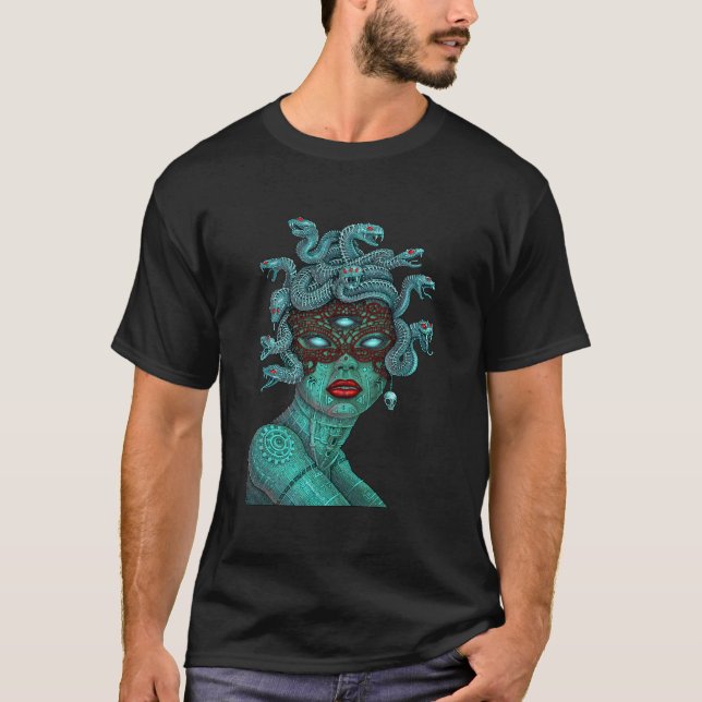 Camiseta Medusa Alien Emek (Frente)