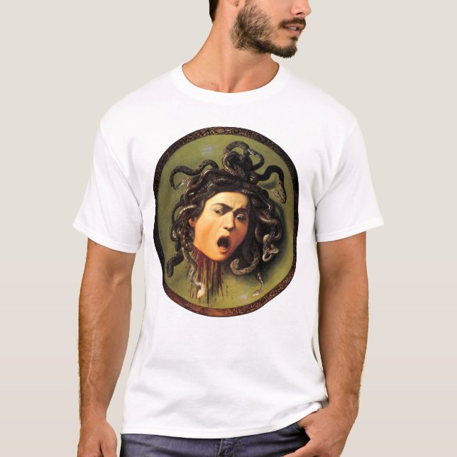 Camiseta Medusa, Caravaggio (Frente)