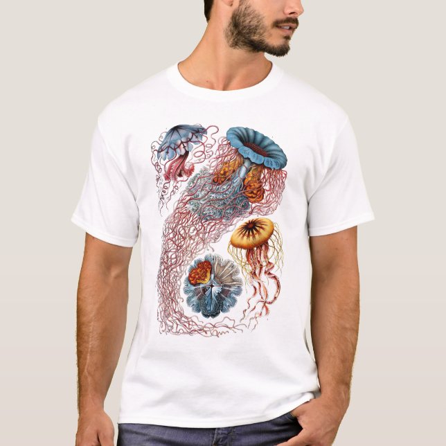 Camiseta Medusa de Haeckel (Frente)