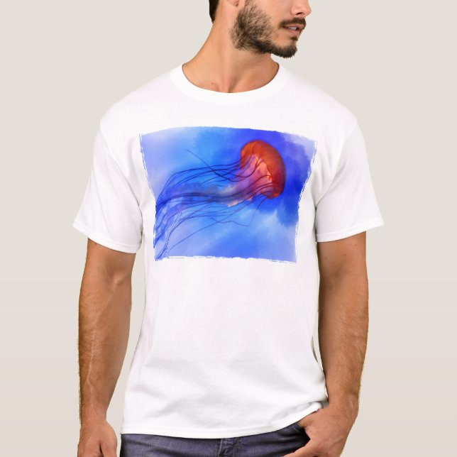Camiseta Medusa de Watercolored (Frente)