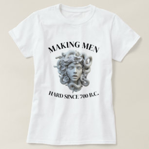 CAMISETA MEDUSA, DEIXANDO OS HOMENS DUROS DESDE 700 A.C.