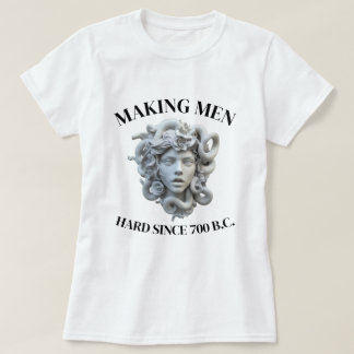 CAMISETA MEDUSA, DEIXANDO OS HOMENS DUROS DESDE 700 A.C.
