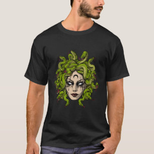 Camiseta Medusa Deusa Grega Cobra Antiga Grécia Mytholo