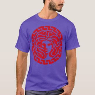 Camiseta Medusa Gorgon Cobra Cabeça de Mitologia Grega Anti