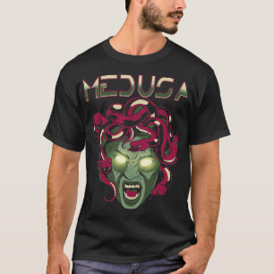 Camiseta Medusa Gorgon: Deuses Gregos Antigos e Mito Monstr