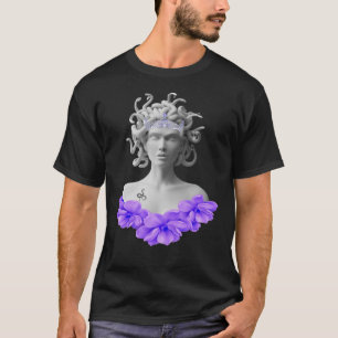 Camiseta Medusa Gorgon Grego Mitologia Roxo