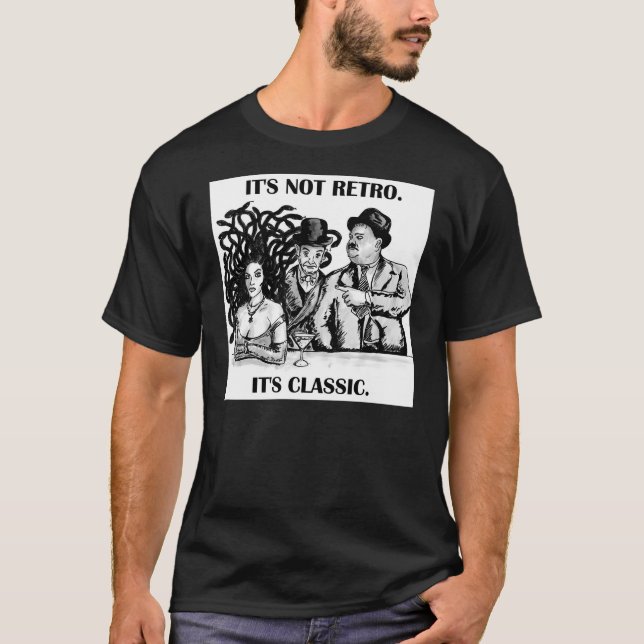 Camiseta Medusa nao retro (Frente)
