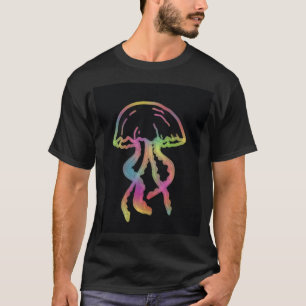 Camiseta medusa neon