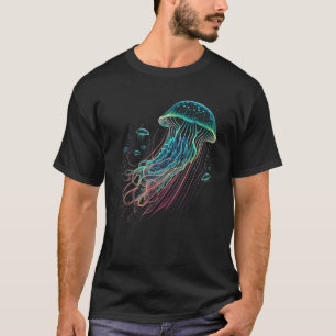 Camiseta Medusa Oceano Animal Mergulho Medusa 8