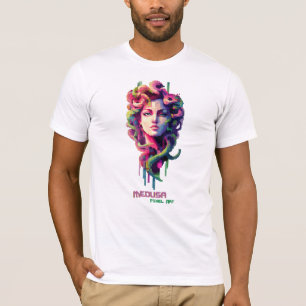 Camiseta Medusa Pixel Art