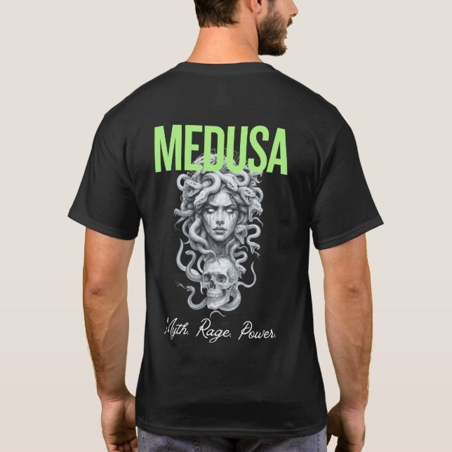 Camiseta MEDUSA T Shirt Design (Verso)