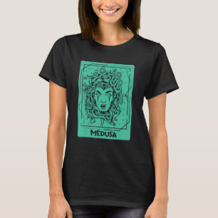 Camiseta Medusa Tarot Card Grega Mystical Cards Antigos Gr