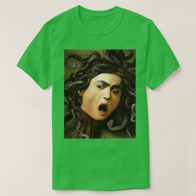 Camiseta Medusas Head by Caravaggio  (Frente do Design)