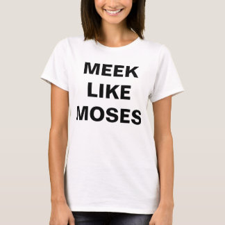 Camiseta Meek Como Moisés