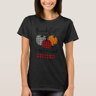 Camiseta Meemaw Grata Abençoada Outono Outono Abóbora