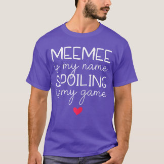 Camiseta MeeMee É Meu Nome Estragar É Meu Jogo MeeMee Diver