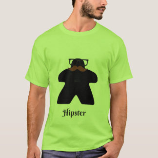 Camiseta Meeple do hipster