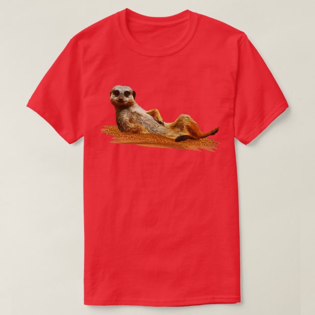 Camiseta Meerkat (Frente do Design)