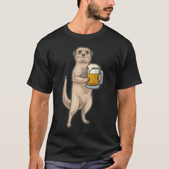 Camiseta Meerkat Beer (Frente)