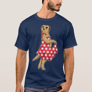 Camiseta Meerkat Bolinhas Dress