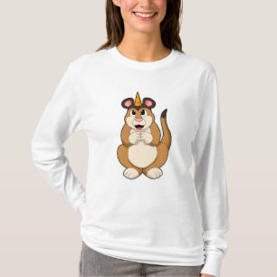 Camiseta Meerkat com Horn