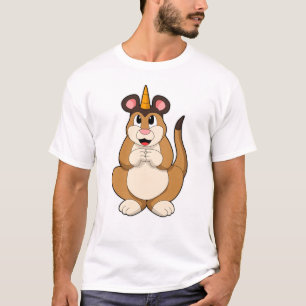 Camiseta Meerkat com Horn