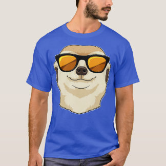 Camiseta Meerkat com óculos de sol 1