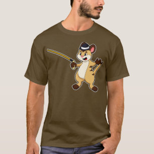 Camiseta Meerkat com palito de chapéu