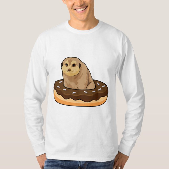 Camiseta Meerkat com Rosquinha (Frente)