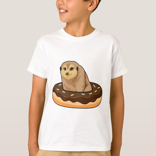 Camiseta Meerkat com Rosquinha (Frente)