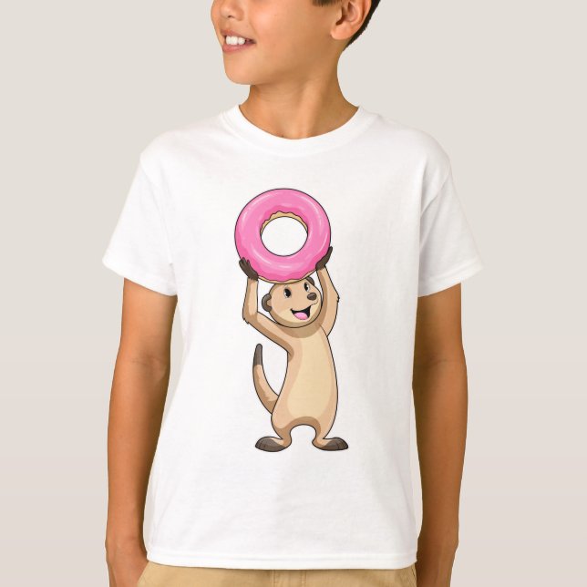 Camiseta Meerkat com Rosquinha (Frente)