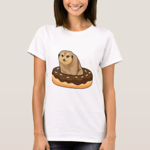 Camiseta Meerkat com Rosquinha