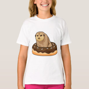 Camiseta Meerkat com Rosquinha