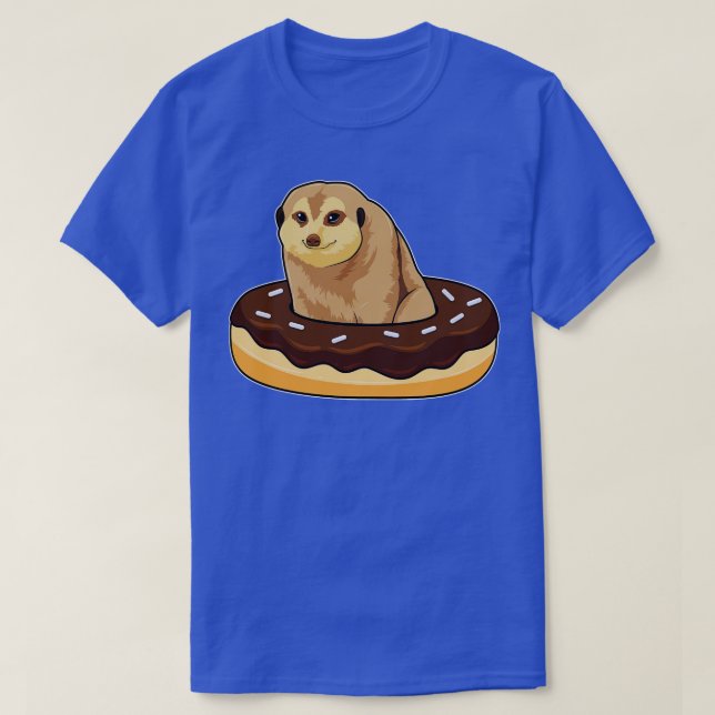 Camiseta Meerkat com Rosquinha 1 (Frente do Design)