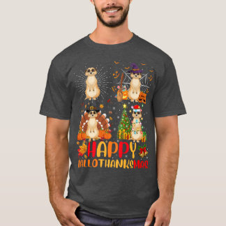 Camiseta Meerkat Hallothan no Dia de Ação de Graças