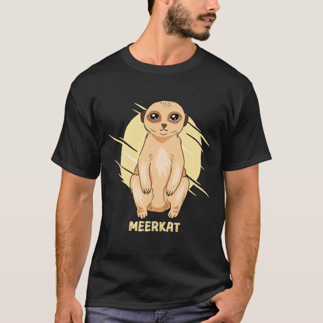 Camiseta Meerkat Incrível Meerkat para Amantes Meerkat (Frente)