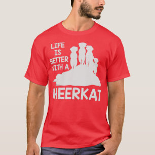 Camiseta Meerkat Lover Gift Zoo Animal Meerkat