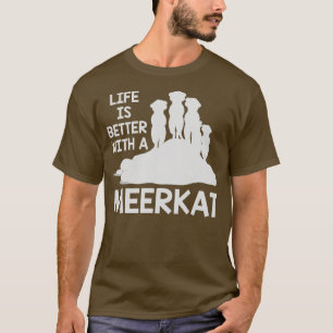 Camiseta Meerkat Lover Gift Zoo Animal Meerkat