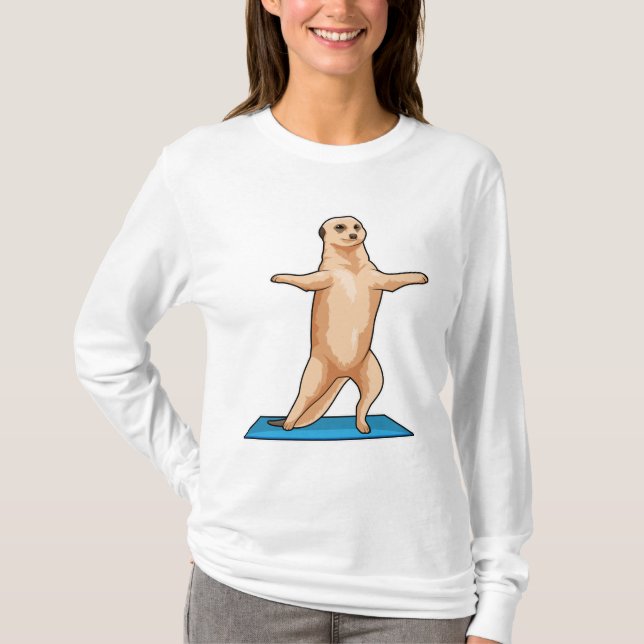 Camiseta Meerkat no exercício de estresse da Malhação (Frente)