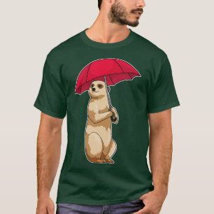 Camiseta Meerkat Rain Umbrella