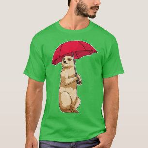 Camiseta Meerkat Rain Umbrella